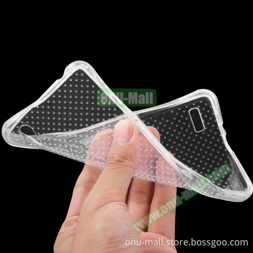 TPU Clear Protective Back Cover for OPPO A51T, Mobile Phone Cover For OPPO A51T Case Shock-resistant